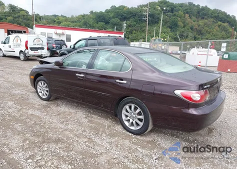 2002 Lexus Es 300 from USA, damaged, VIN JTHBF30G325028918